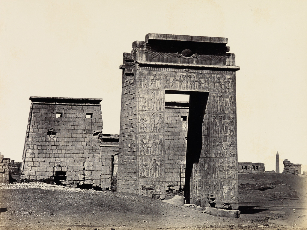 WILHELM HAMMERSCHMIDT (active 1850s-1869) Pair of albums entitled Egypte.